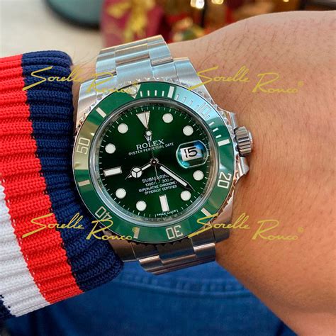 rolex corona verde prezzo|Rolex Ghiera Verde Hulk usato e nuovo prezzo .